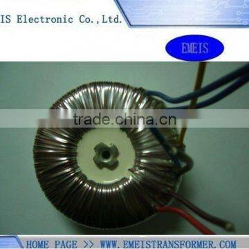 low frequency 230/13.3V 100W toroidal transformer