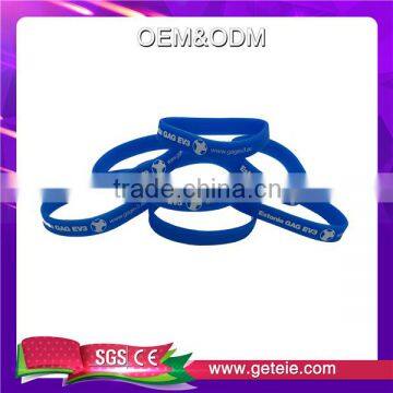 Promotional Give Away Silicone Wristband