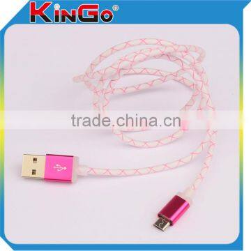 Guangzhou KinGo Colored Micro USB Cable Bulk USB Cable Micro