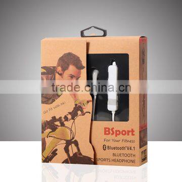 2016 Top Sales Stereo Bluetooth Universal Sport Cordless Earbuds Wireless Earpiece Mic the Headset Best Quality Earphones photo-5