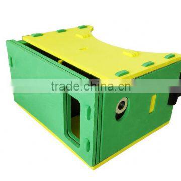 Google Cardboard Head Mount vr Box 2.0 Version vr Virtual 3d Glasses for 3.5''-6.0'' photo-6