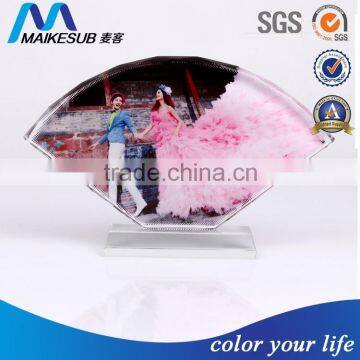 Sublimation crystal photo can print your image as a gift