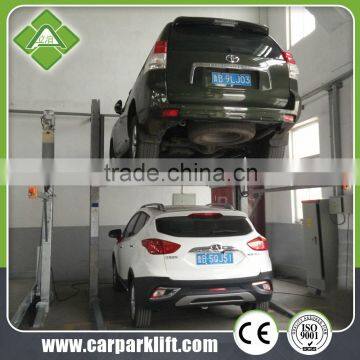 HEIGH COST-EFFECTIVE 2 POST AUTO PARKING LIFT; HYDRAULIC GARAGEPARKING STACKER