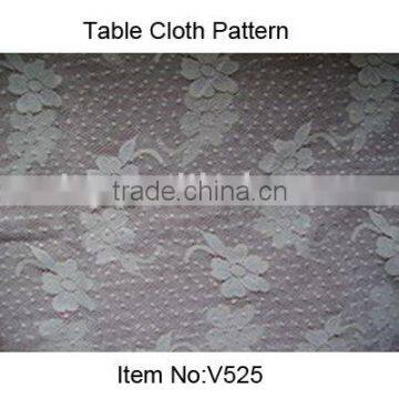 Jacquard vinyl Table Cloth,jacquard table cover