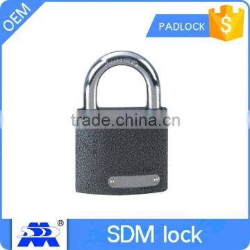 Russia market waterproof plastic painting heavy duty steel padlock