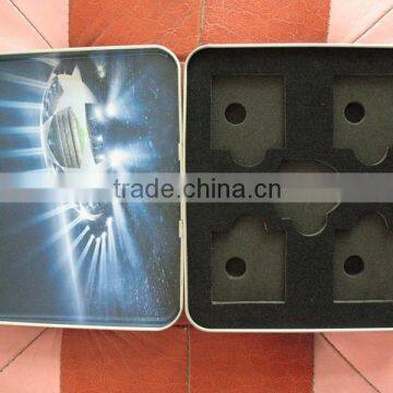 Square Badge Tin Box With Foam Insert photo-2