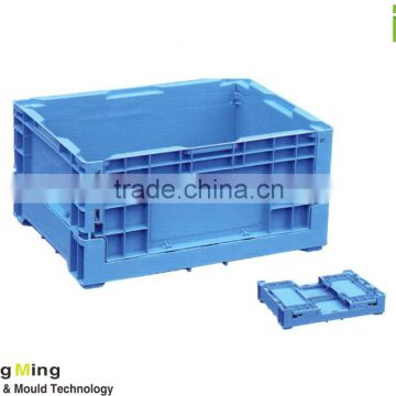 Plastic collapsible Crates for Vegetables and Food Distribution