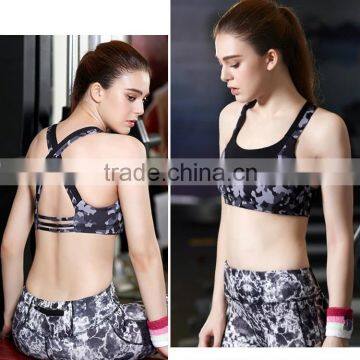 Sport Bra Active Wear Custom Sports Bra Snow Camouflag Pattern Bra Sport Girls Sexy Bra Picture for Women Sport Bra photo-1