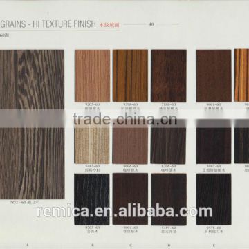 Remica hi texture finish wood skin hpl laminate sheets