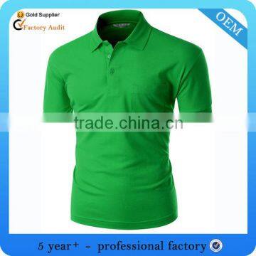 100% polyester t-shirt with pocket