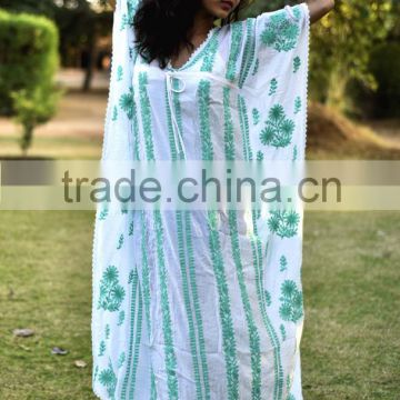 Bikini Beach Wear Cover Up Kaftan Ladies Summer Dress