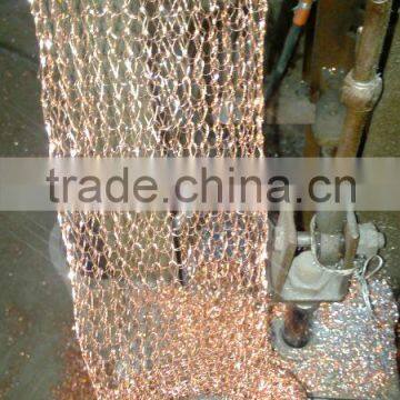 copper coated wire mesh for metal scourer