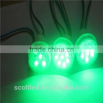 shenzhen wholesale waterproof 38mm 6leds led pixel point light, dot light