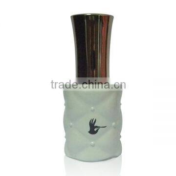 2016 Hot Sale Color Coated Nail Art Glass Bottles 18ml Nail Polish Bottle, Empty Nail Polish Bottle With Brush photo-3