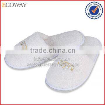 OEM Hot Sale Cheap Disposable Hotel Velour Slipper