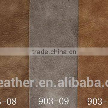 Durable Waterproof Embossed PU Synthetic Leather