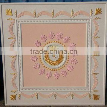 Colored Gypsum Ceiling Board Sizes 595*595mm