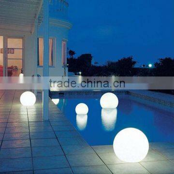 1 led mulcolor plastic ball solar waterfront light(SOF5007A)