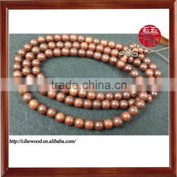 Natural Indian Red Sandal Wood Necklace&Bracelet Without Oilling