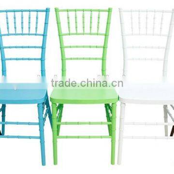 Factory Direct white wedding chair wholesale outdoor party chair