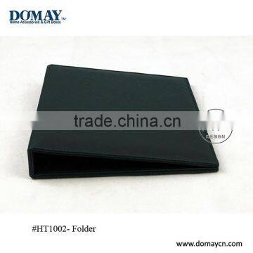 PU leather Restaurant menu folder, hotel gest room directory folder