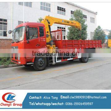 mobile crane 10 ton truck with heavy crane