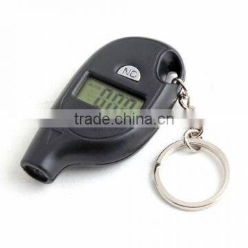 Mini Car LCD Tyre Tire Pressure Gauge Keychain Practical Useful