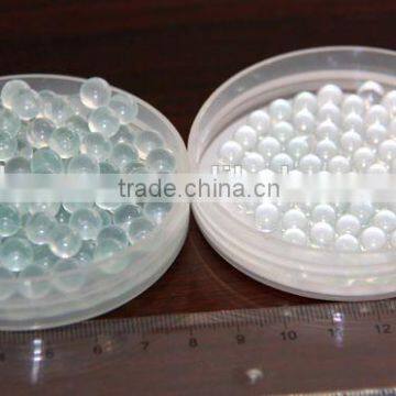 top grade 1/4" 1/2" solid transparent borosilicate glass ball