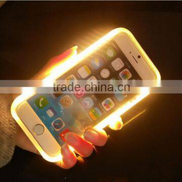 3d Printer Best Quality LED Lumee Mobile Phone Case for Iphone 6s Case for lg g2 Light up Phone Case for lg g Stylo ls 7