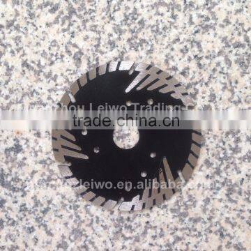 Convex Segmented Turbo Blade With Teeth Protection 5 Inch (125 Mm) Cutting Disc for Marble Granite Stone Concrete Ceramic Tiles