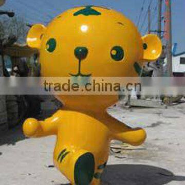 FRP Character Qiaohu Fiberglass Little Tiger