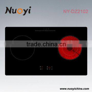 New design ceramic and induction hybrid cooktops NY-DZ2102