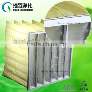 F5-F9 medium efficiency synthetic fiber pocket filter bags manufacturer