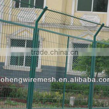 Security framework fence for residence area