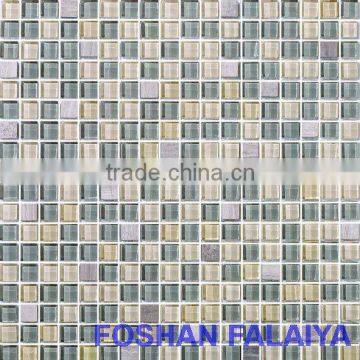 Crystal Mosaic Glass and Stone Mosaic GS064