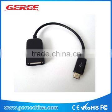 Micro USB Male to USB Female OTG Converter Cable Adapter for Samsung Phone