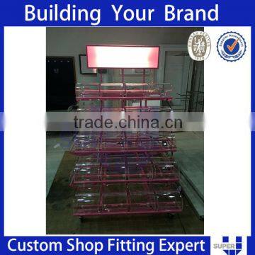 Heavy Duty Rotating Display Stand Turntable Acrylic Showcases for Candy photo-6