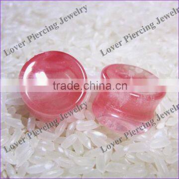 Concave Glass Ear Plugs [GB-551]