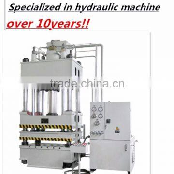 sink production line four column deep drawing press machine with mold mould die