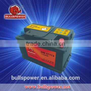 yokohama battery cheap 12v car battery price 57531 DIN75MF automotive battery 12v 75ah DIN57113