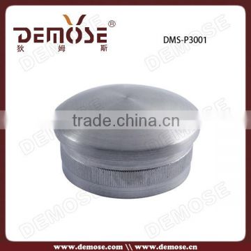 interior round stainless steel pipe plug for handrail DMS-P3001