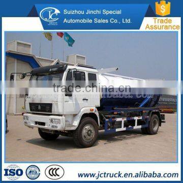 2015 hot selling sino vacuum sewage suction truck !! hot sale