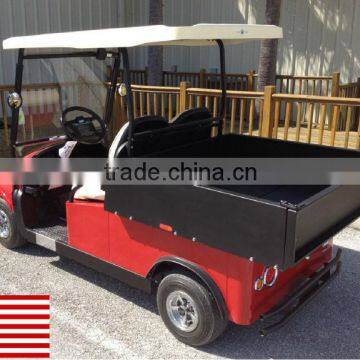 Cruise Car Brand 2P Electric American Utility Vehicle with 4'x4' Cargo Bed