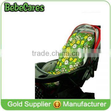 Baby Seat Liner - Reversible Padded Comfy Ride Set For Strollers, Joggers, And Car Seat - Mint