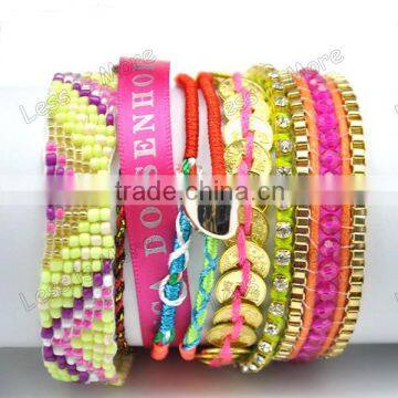 Beach Style Magnetic Woven Threads Friendship Bracelet Brazilian