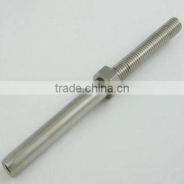 Stainless steel swage stud terminals