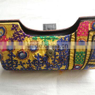 Banjara Clutch bag pakistani zardozi mirror work embroidery jaipur