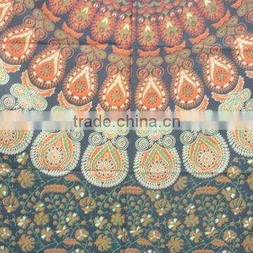 RT-630 Mandala Decorative Mandala Printed Tapestry Wall Throws Indian Decor Art Sanganeri Screen Print Bedspread Jaipur photo-4