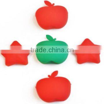 Wholesale Safe Chewable Silicone Teether Baby Ring photo-4