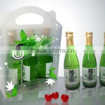 plastic wine box